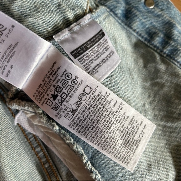 Levi’s Premium Big E Light Wash Jean Jacket Women’s Small - Picture 4 of 10